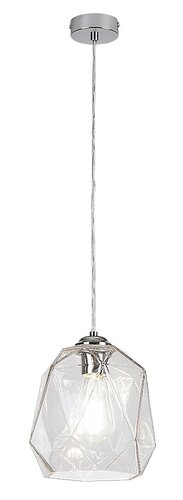Lustra suspendata Shivani, crom, 1xE27, IP20, Rabalux, 72012
