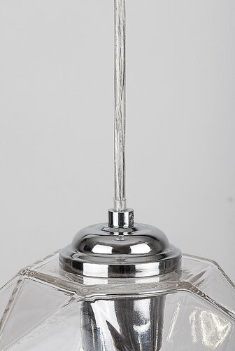 Lustra suspendata Shivani, crom, 1xE27, IP20, Rabalux, 72012