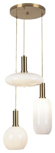 Lustra suspendata Sinopia, auriu, 3xE27, IP20, Rabalux, 5225