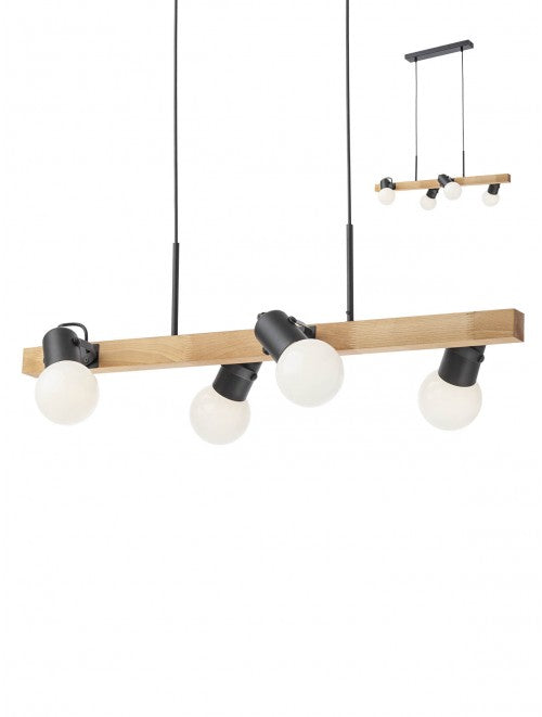 Lustra Taffi, 4 x E27, Smarter 01-2418