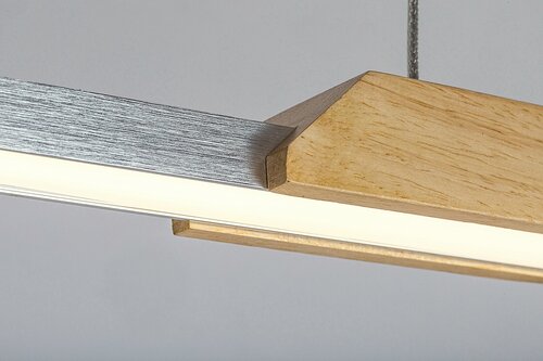 Lustra suspendata LED Tamur, fag, 26W, 2250lm, 4000K, IP20, Rabalux, 72084