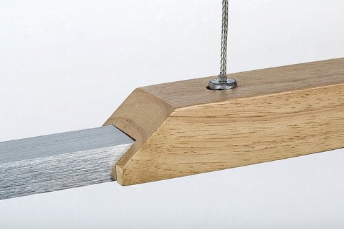 Lustra suspendata LED Tamur, fag, 26W, 2250lm, 4000K, IP20, Rabalux, 72084