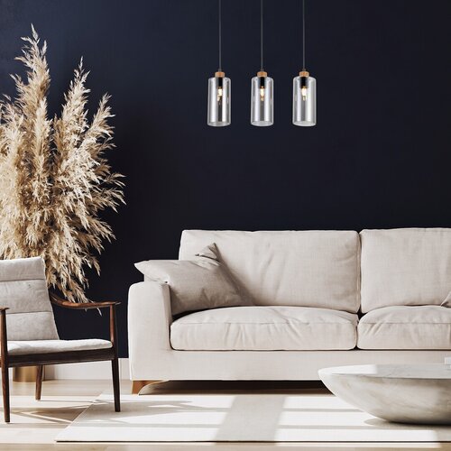 Lustra suspendata Tanno, stejar, 3xE27, IP20, Rabalux, 72123