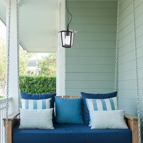 Lustra suspendata exterior Taverna, negru, 1 x E27, IP44, Rabalux, 7130