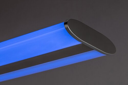 Lustra suspendata LED Temperius, crom satin, 24W, 1415lm, 3000K, RGB, WiFi, IP20, Rabalux, 72011