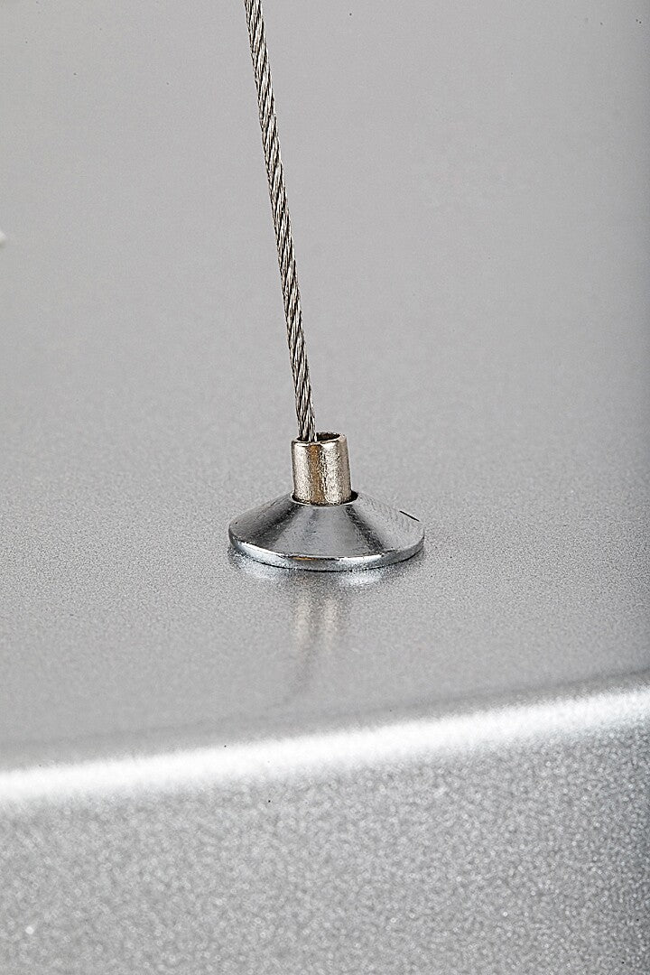 Lustra suspendata LED Tesia, argintiu, 36W, 2550lm, 4000K, IP20, Rabalux, 71040