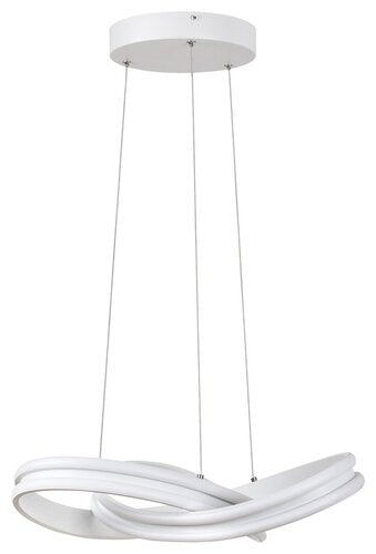 Lustra suspendata LED Tulio, alb, 60W, 3600lm, 3000K, IP20, Rabalux, 5891