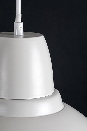 Lustra suspendata Wilbour, alb, 1xE27, IP20, Rabalux, 72014