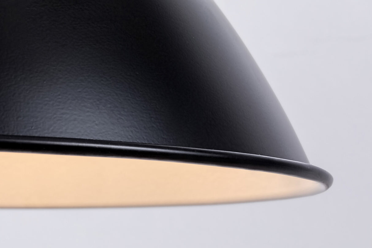 Lustra suspendata Wilbour, negru, 1xE27, IP20, Rabalux, 72013