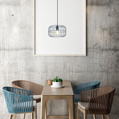 Lustra suspendata Xenia, albastru, 1xE27, IP20, Rabalux, 4919