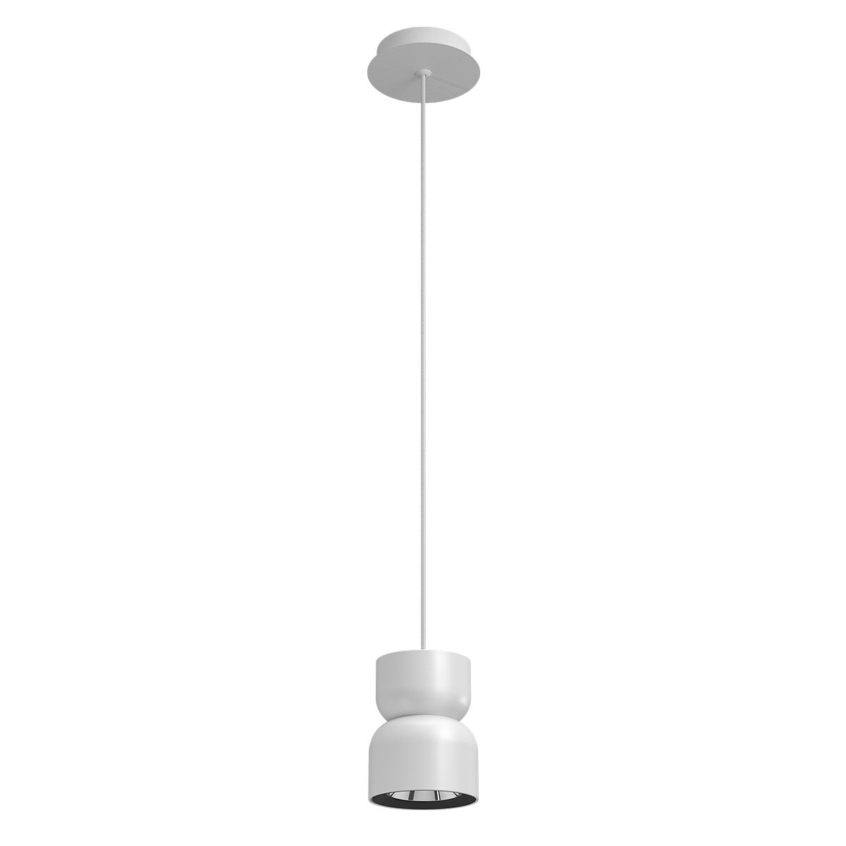 Lustra suspendata LED Yona, alb mat, 5W +5.5W, COB 567lm + SMD 607lm, 3000K, IP20, Redo, 01-2684