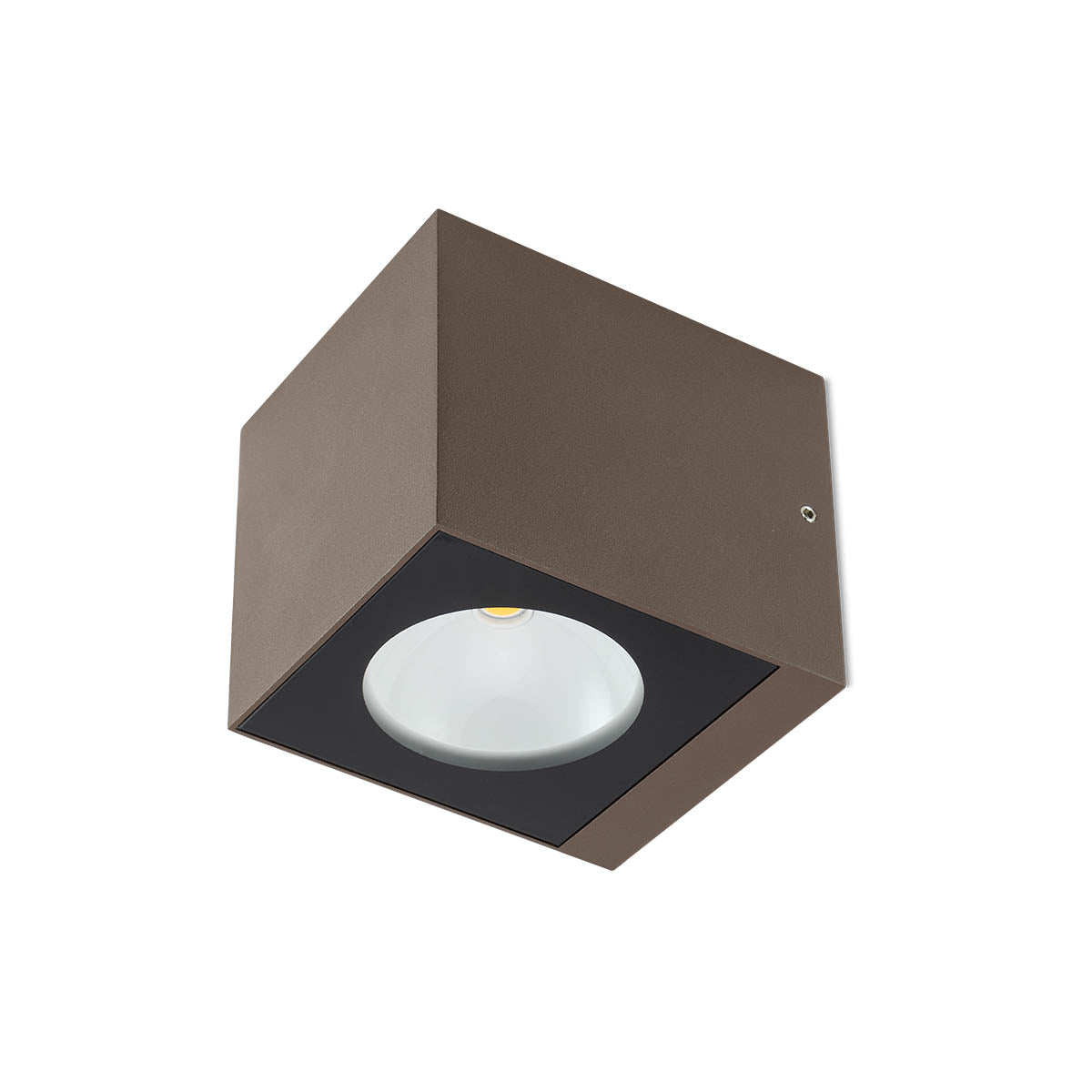 Aplica LED exterior Teko, maro inchis, 6W, 660lm, 3000K, IP65, Redo, 90099