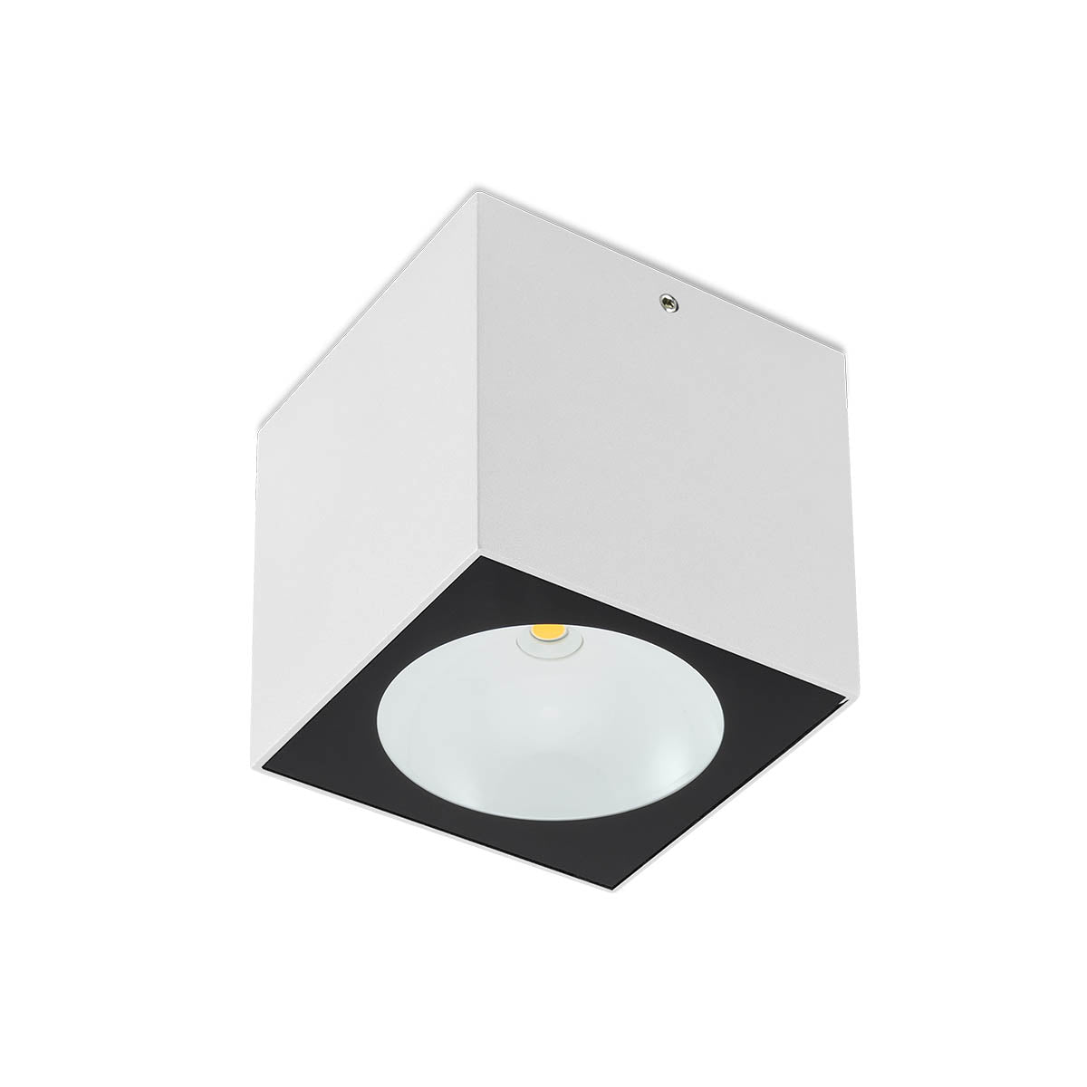 Plafoniera exterior LED Teko, alb, 6W, 660lm, 3000K, IP65, Redo, 90103