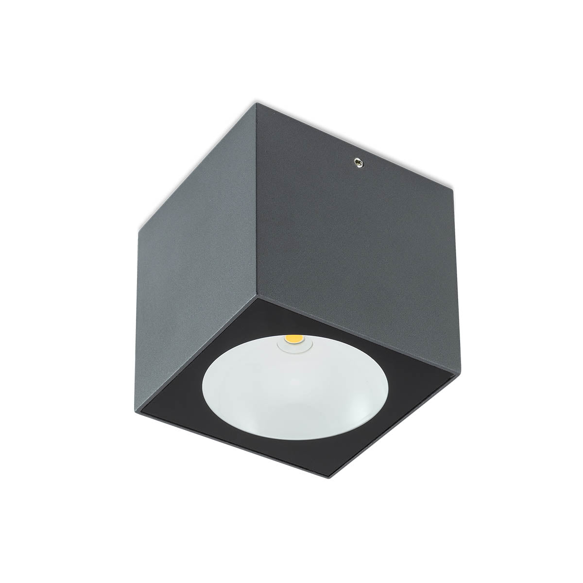 Plafoniera exterior LED Teko, gri, 6W, 660lm, 3000K, IP65, Redo, 90104