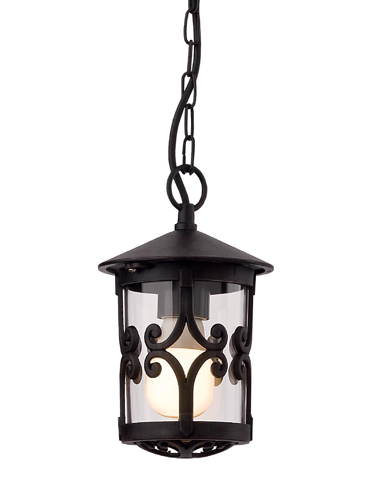 Suspensie TIROL, ruginiu, 1XE27, Smarter 9264