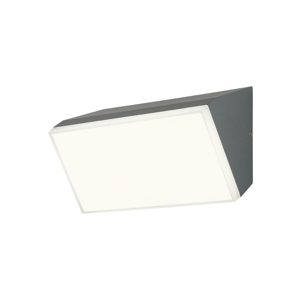 Aplica LED exterior Tokyo, gri inchis, 12W, 1468lm, 4000K, IP54, Redo, 90016