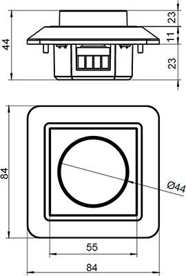 Variator PR350 - Intensitate luminoasa