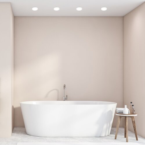 Plafoniera LED Coco, alb, 3W, 250lm, 4000K, IP20, Rabalux, 5276