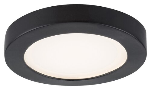 Plafoniera LED Coco, negru, 3W, 220lm, 4000K, IP20, Rabalux, 5274
