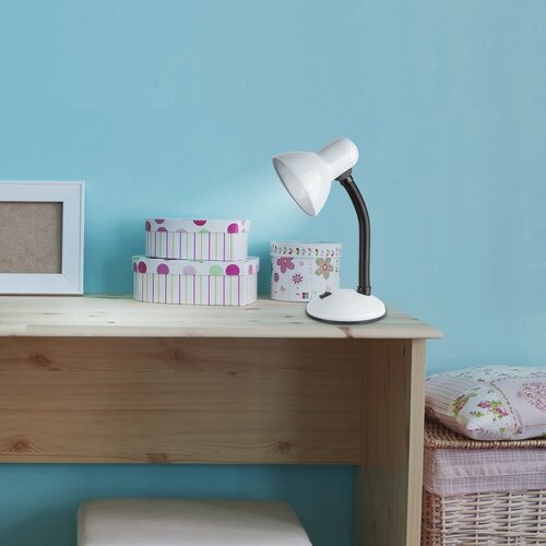 Veioza birou Dylan, alb, 1xE27, Rabalux 4168