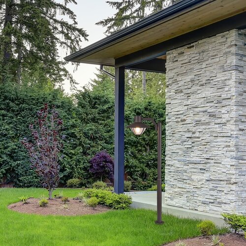 Stalp exterior Almada, maro, 1 x E27, H.103cm, IP44, Rabalux, 7886