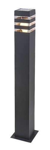 Stalp exterior Ankara, antracit, 1 x E27, H.74cm, IP44, Rabalux, 7380