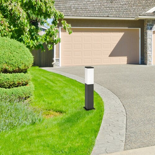 Stalp exterior Bonn, negru mat, 1 x E27, H.50cm, IP44, Rabalux, 8338