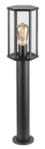 Stalp exterior Dubrovnik, negru mat, 1 x E27, H.65cm, IP44, Rabalux, 7240