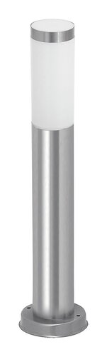 Stalp exterior Inox torch, crom satin, 1 x E27, H.45cm, IP44, Rabalux, 8263
