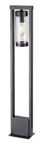 Stalp exterior Kolta, negru mat, 1 x E27, H.80cm, IP44, Rabalux, 7387