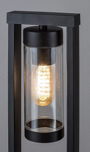 Stalp exterior Kolta, negru mat, 1 x E27, H.80cm, IP44, Rabalux, 7387