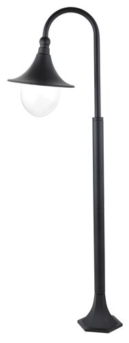 Stalp exterior Konstanz, negru, 1 x E27, H.120cm, IP44, Rabalux, 8247