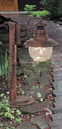 Stalp exterior Odessa, maro antic, 1 x E27, H.53.5cm, IP44, Rabalux, 8165