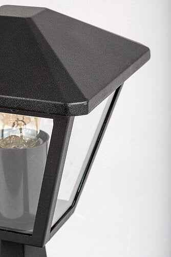 Stalp exterior Paravento, negru, 1 x E27, H.29cm, IP44, Rabalux, 7148