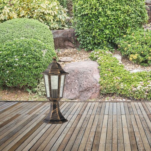 Stalp exterior Velence, auriu antic, 1 x E27, H.40cm, IP43, Rabalux, 8236