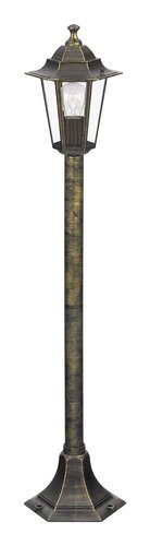 Stalp exterior Velence, auriu antic, 1 x E27, H.105cm, IP43, Rabalux, 8240