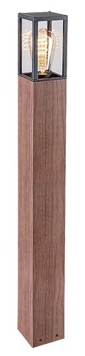 Stalp exterior Wales, stejar, 1 x E27, H.82cm, IP44, Rabalux, 7197