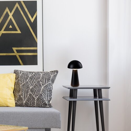 Veioza LED interior/exterior Ishtar, negru mat, 3W, 130lm, 3000K, IP44, Rabalux, 76007