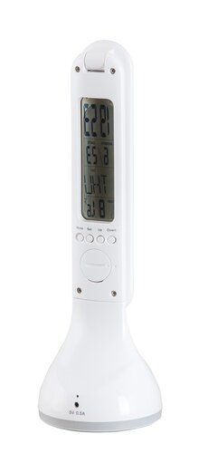 Veioza Justin, alb, 253lm, LED 4W, 4000K, Rabalux 1515