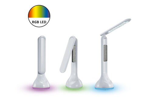 Veioza Justin, alb, 253lm, LED 4W, 4000K, Rabalux 1515