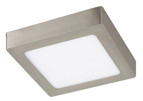 Plafoniera LED Lois, crom satin, 12W, 800lm, 3000K, IP20, Rabalux, 2667