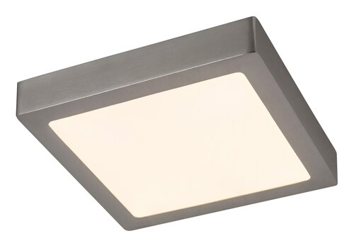 Plafoniera LED Lois, crom satin, 18W, 1400lm, 3000K, IP20, Rabalux, 2668