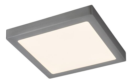 Plafoniera LED Lois, crom satin, 24W, 1700lm, 3000K, IP20, Rabalux, 2669