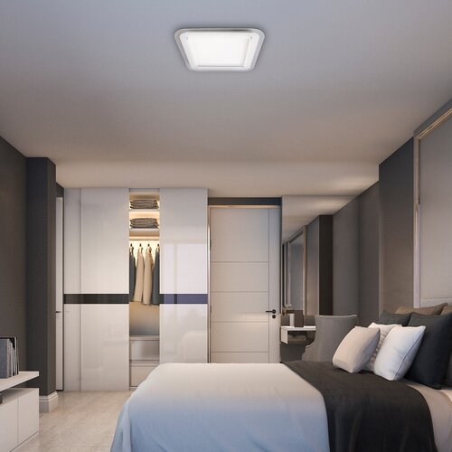 Plafoniera LED Lorna, alb, 18W, 1700lm, 4000K, IP20, Rabalux, 3489