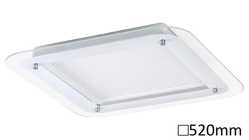 Plafoniera LED Lorna, alb, 22W, 2200lm, 4000K, IP20, Rabalux, 3490