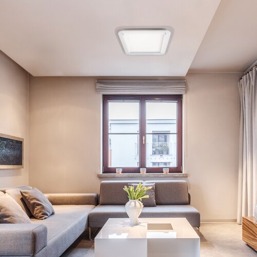 Plafoniera LED Lorna, alb, 22W, 2200lm, 4000K, IP20, Rabalux, 3490