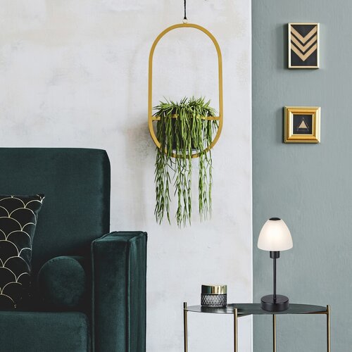 Veioza Lydia, touch, 3 trepte, negru mat, 1XE14, Rabalux 2296