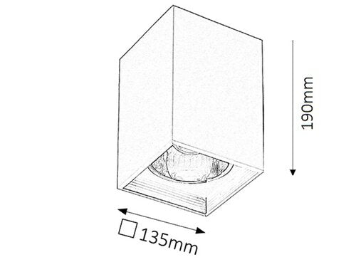 Plafoniera Maddox, alb mat, 1xE27, IP20, Rabalux, 2486