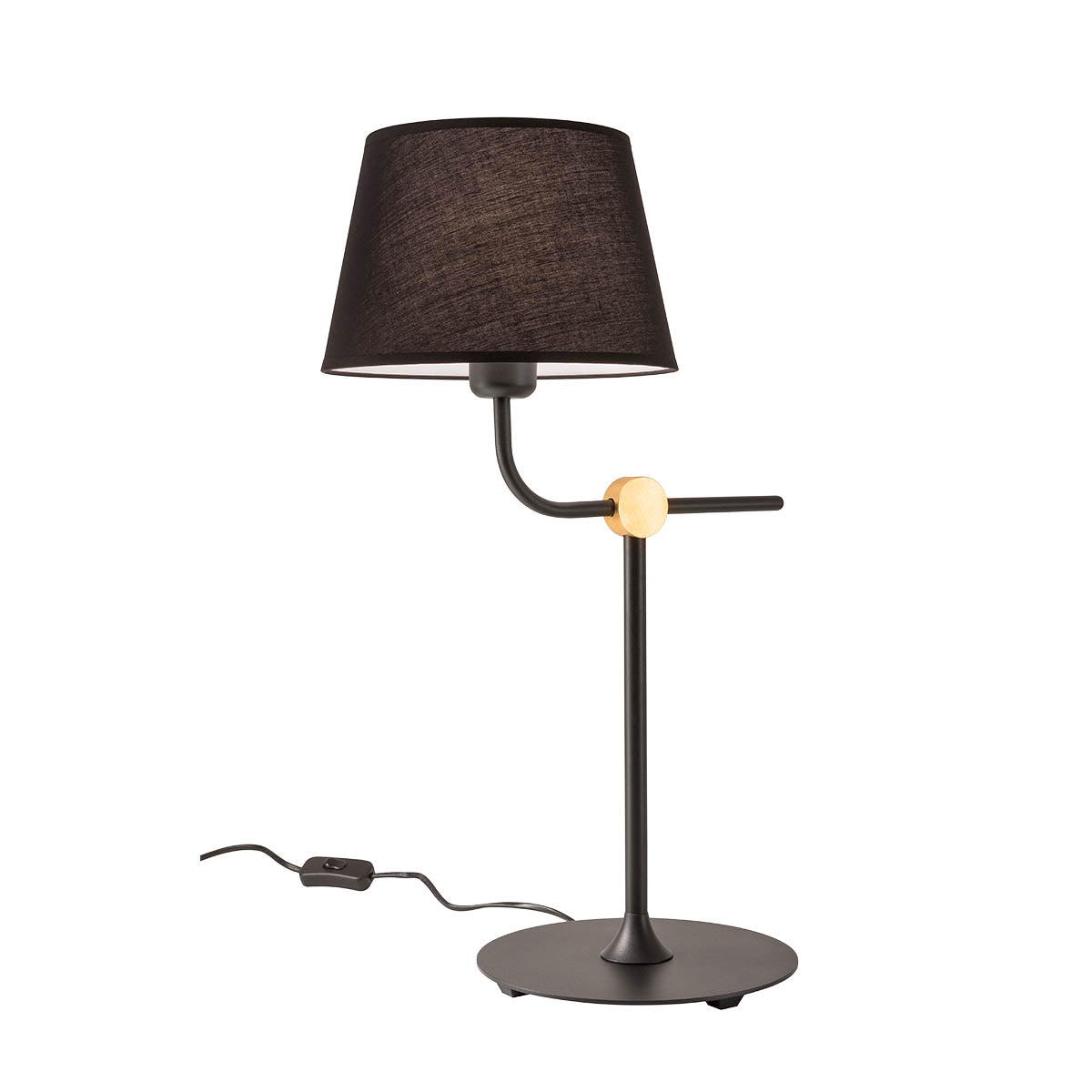 Veioza Morris, negru mat, 1 x E27, IP20, Redo, 01-1981