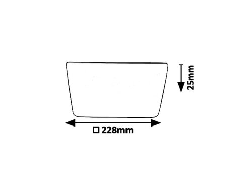 Spot incastrabil de baie Oleg, alb, 2568lm, LED 24W, 4000K, IP 65, Rabalux 5374